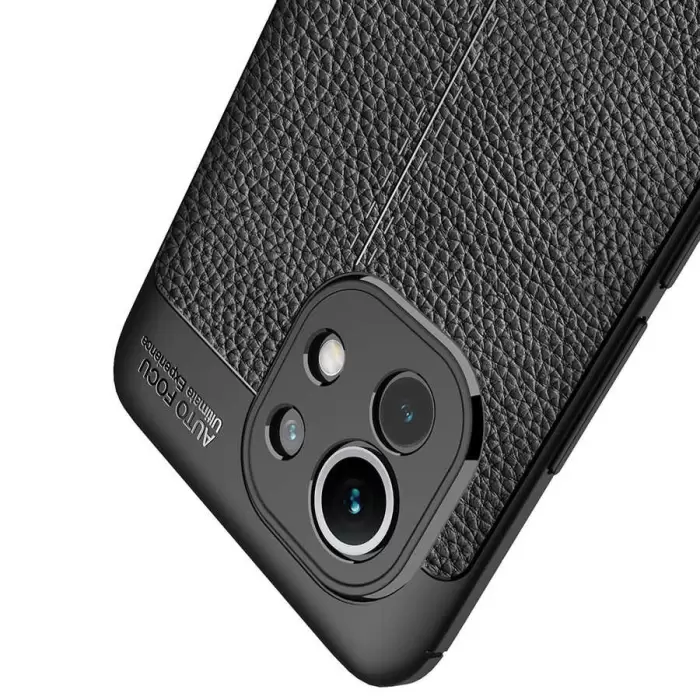 Xiaomi Mi 11 Kılıf Lopard Kamera Korumalı Deri Orjinal Görünümlü Kapak Niss
