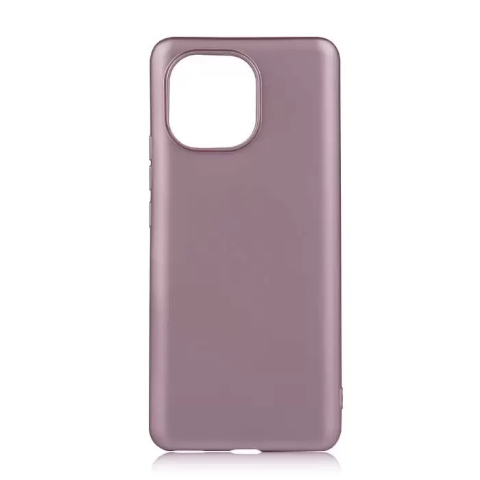 Xiaomi Mi 11 Kılıf Lopard Klasik Mat Renkli Yumuşak Premier Silikon Kılıf