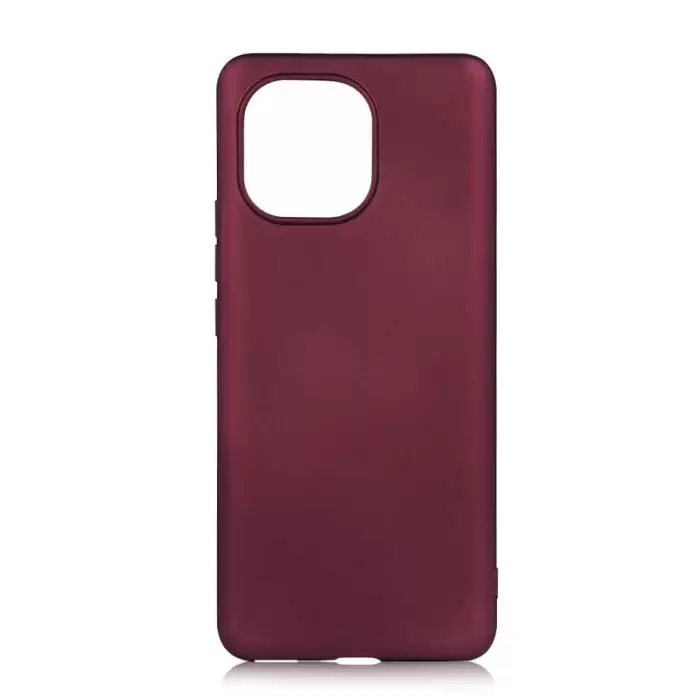 Xiaomi Mi 11 Kılıf Lopard Klasik Mat Renkli Yumuşak Premier Silikon Kılıf