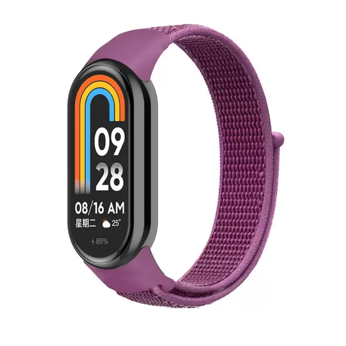 Xiaomi Mi Band 9 Lopard Krd-03 Hasır Kordon