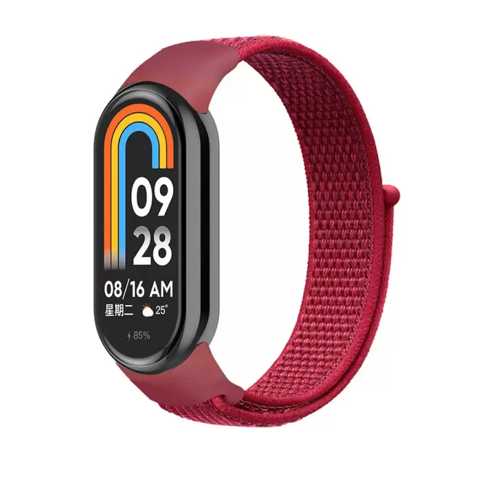 Xiaomi Mi Band 9 Lopard Krd-03 Hasır Kordon