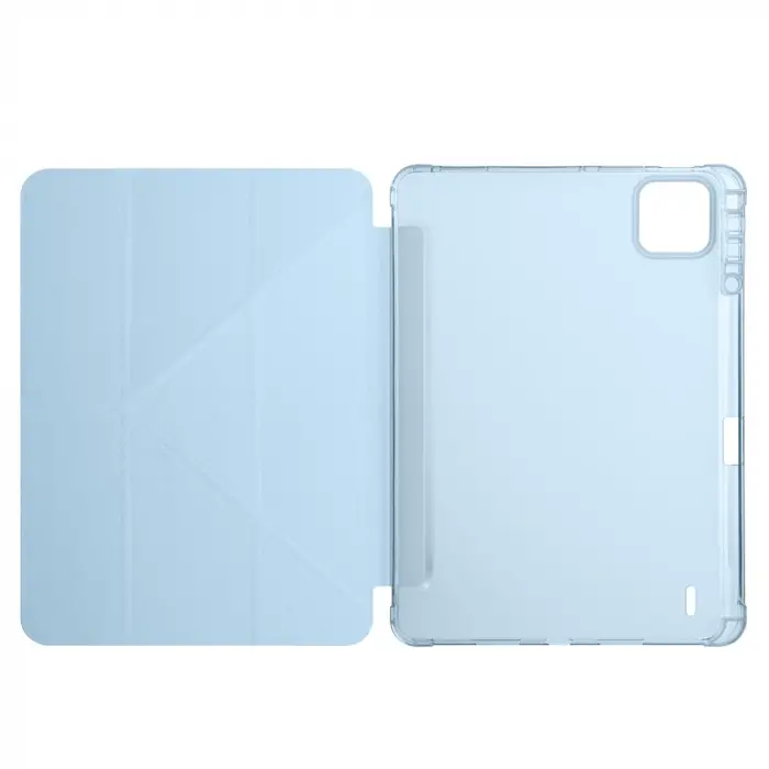 Xiaomi Pad 7 Kılıf Lopard Tri Folding Kalem Bölmeli Standlı Kılıf
