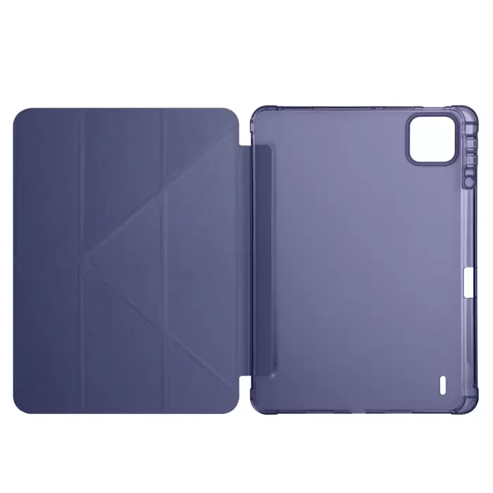 Xiaomi Pad 7 Kılıf Lopard Tri Folding Kalem Bölmeli Standlı Kılıf