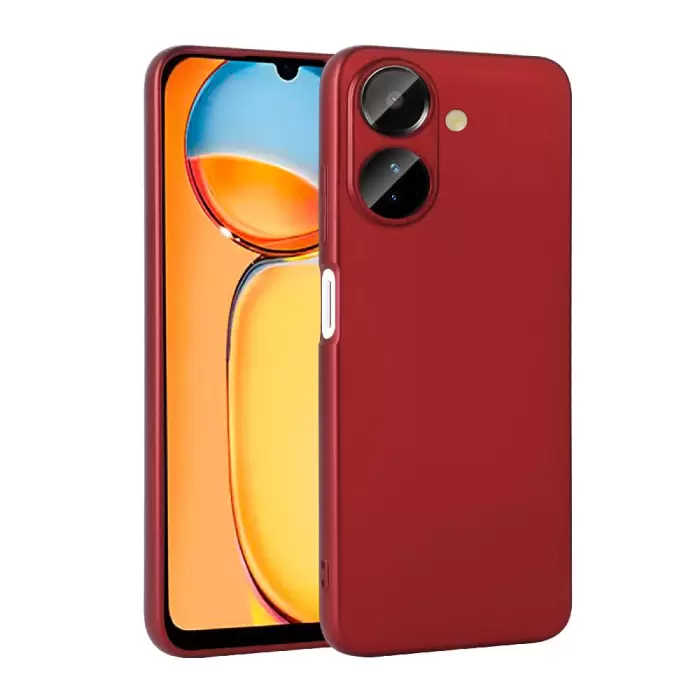 Xiaomi Poco C65 Kılıf  Klasik Mat Renkli Yumuşak Premier Silikon Kılıf