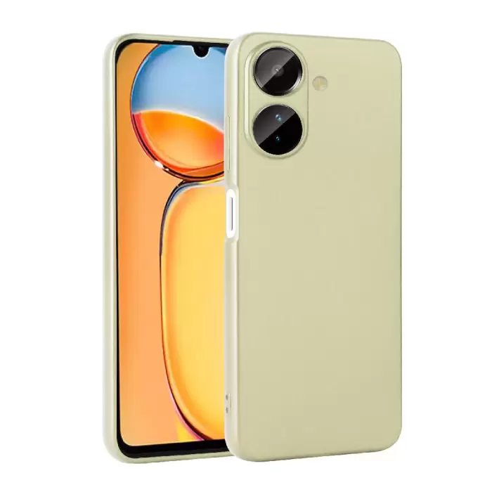 Xiaomi Poco C65 Kılıf  Klasik Mat Renkli Yumuşak Premier Silikon Kılıf