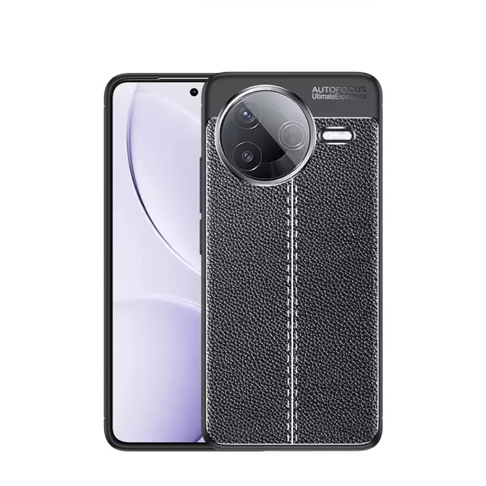 Xiaomi Poco F7 Pro Kılıf Lopard Kamera Korumalı Deri Görünümlü Kapak Niss