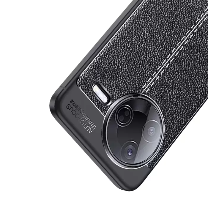 Xiaomi Poco F7 Pro Kılıf Lopard Kamera Korumalı Deri Görünümlü Kapak Niss