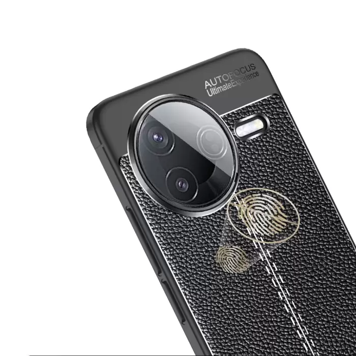 Xiaomi Poco F7 Pro Kılıf Lopard Kamera Korumalı Deri Görünümlü Kapak Niss