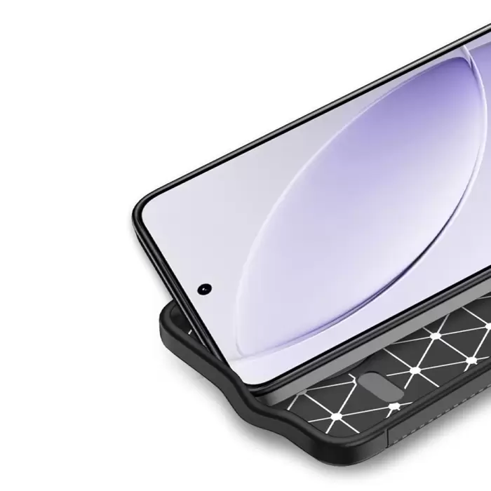 Xiaomi Poco F7 Pro Kılıf Lopard Kamera Korumalı Karbon Desenli Negro Kapak Yüzey Kılıf