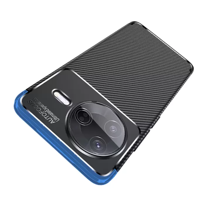 Xiaomi Poco F7 Pro Kılıf Lopard Kamera Korumalı Karbon Desenli Negro Kapak Yüzey Kılıf