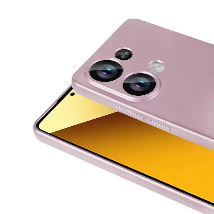 Xiaomi Poco M6 Pro 4G Kılıf  Klasik Mat Renkli Yumuşak Premier Silikon Kılıf