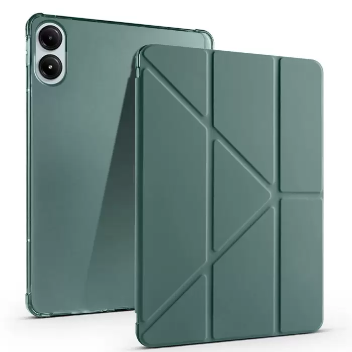 Xiaomi Poco Pad Kılıf  Tri Folding Kalem Bölmeli Standlı Katlanabilir Kapaklı Kılıf