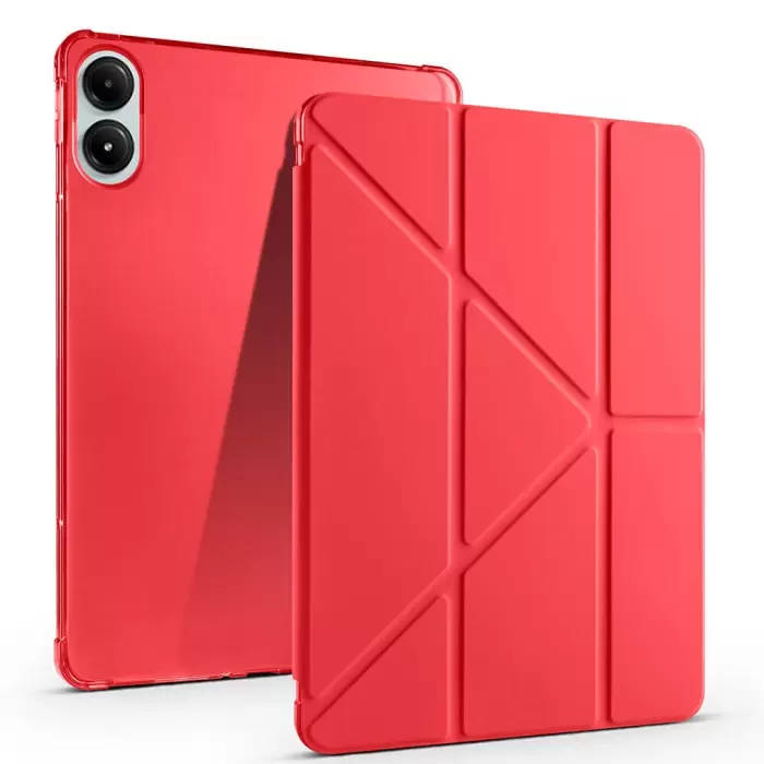 Xiaomi Poco Pad Kılıf  Tri Folding Kalem Bölmeli Standlı Katlanabilir Kapaklı Kılıf