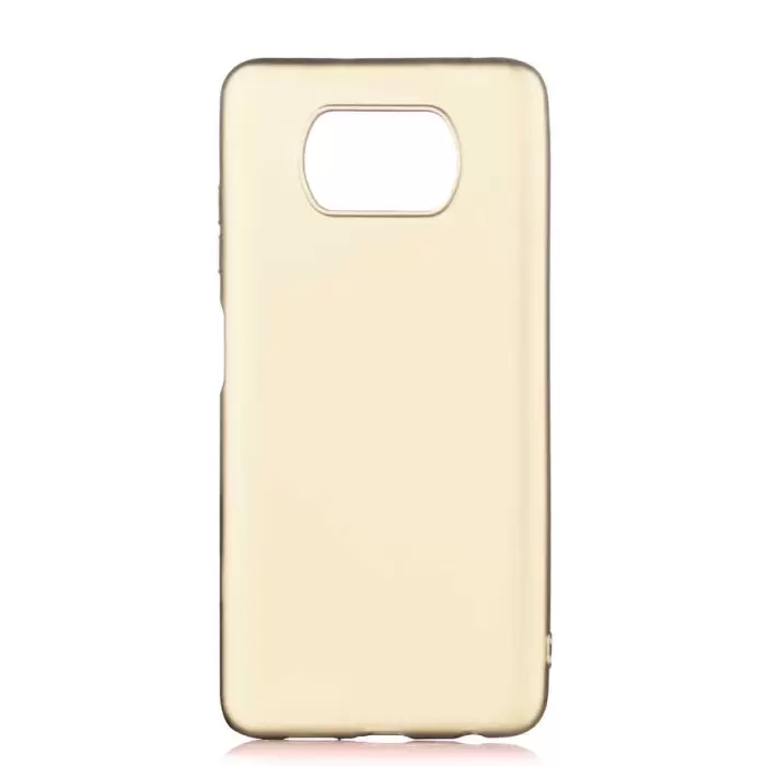 Xiaomi Poco X3 Kılıf Lopard Klasik Mat Renkli Yumuşak Premier Silikon Kılıf