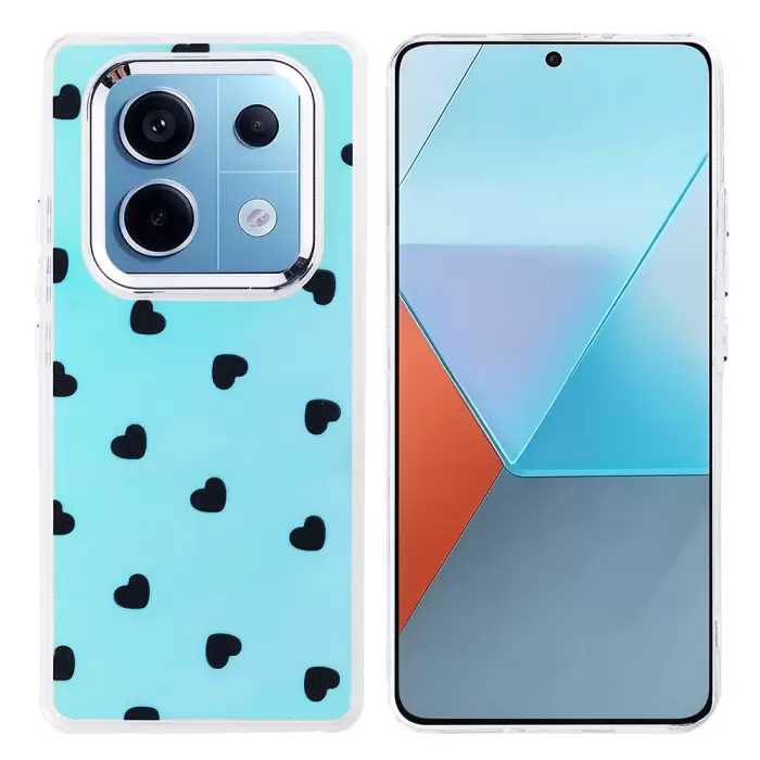 Xiaomi Poco X7 Kılıf Airbag Tasarımlı Lopard Hadra Kapak