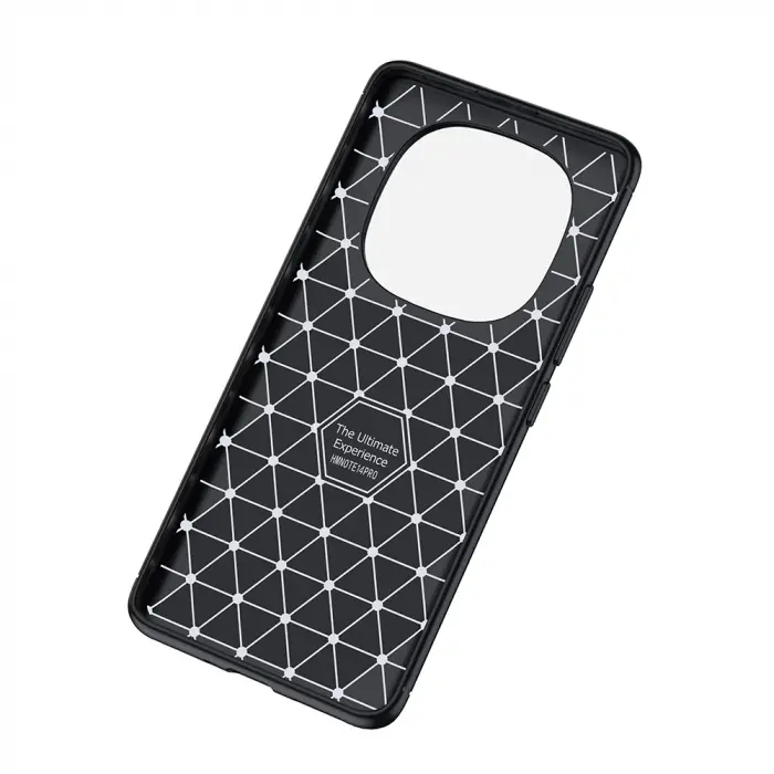 Xiaomi Poco X7 Kılıf Lopard Kamera Korumalı Karbon Desenli Negro Kapak Yüzey Kılıf