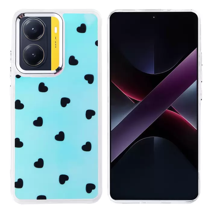 Xiaomi Poco X7 Pro Kılıf Airbag Tasarımlı Lopard Hadra Kapak