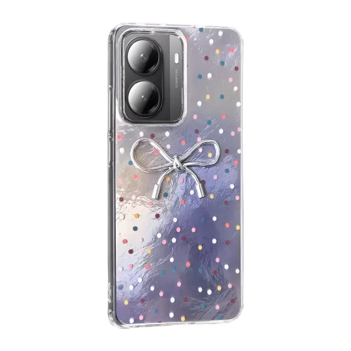 Xiaomi Poco X7 Pro Kılıf Kamera Korumalı Figürlü Lopard Ponti Silikon Kapak