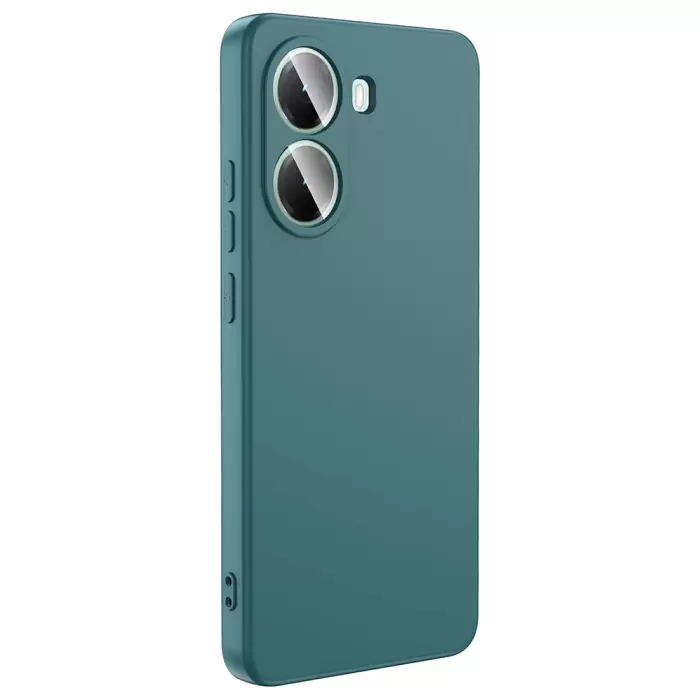 Xiaomi Poco X7 Pro Kılıf Lopard Içi Kadife Lansman Yumuşak Mara Silikon Kapak