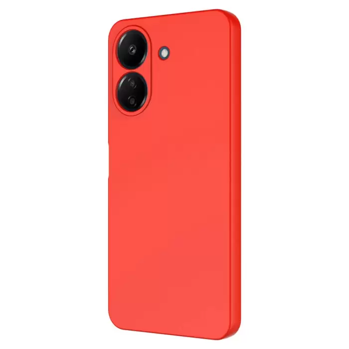 Xiaomi Redmi 13C Kılıf  Içi Kadife Lansman Yumuşak Mara Silikon Kapak