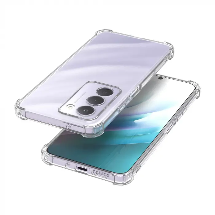 Xiaomi Redmi 15c Kılıf Lopard 2mm Antishock Köşe Koruma Darbe Emici Şeffaf Doku Silikon