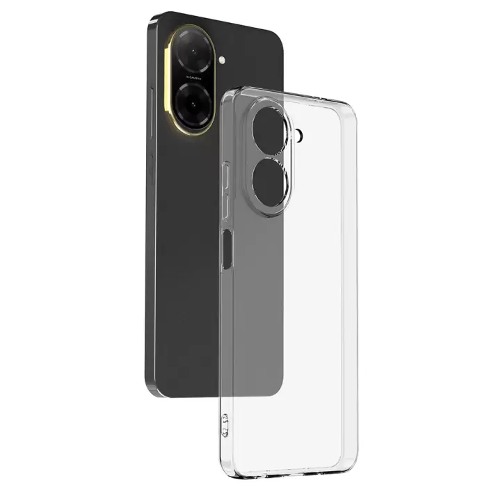 Xiaomi Redmi A5 4g Kılıf Lopard Kamera Korumalı Renksiz Şeffaf Esnek Silikon Kapak Süper