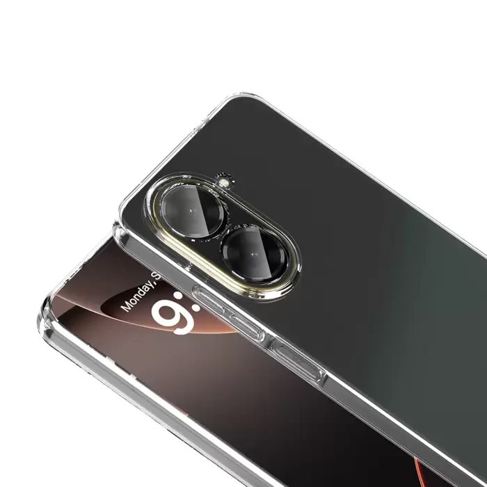 Xiaomi Redmi A5 4g Kılıf Lopard Kamera Korumalı Renksiz Şeffaf Esnek Silikon Kapak Süper