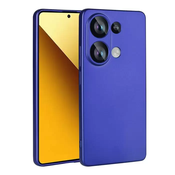 Xiaomi Redmi Note 13 4G Kılıf  Klasik Mat Renkli Yumuşak Premier Silikon Kılıf