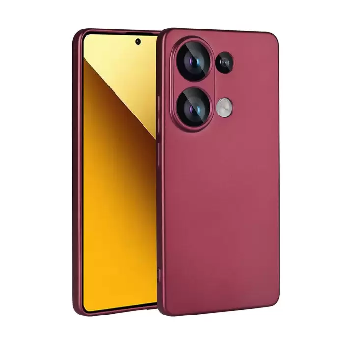 Xiaomi Redmi Note 13 4G Kılıf  Klasik Mat Renkli Yumuşak Premier Silikon Kılıf