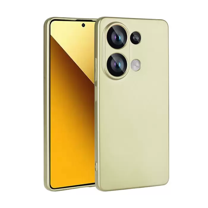 Xiaomi Redmi Note 13 4G Kılıf  Klasik Mat Renkli Yumuşak Premier Silikon Kılıf