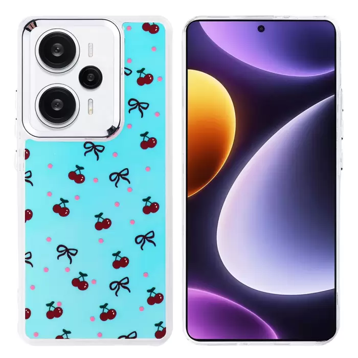 Xiaomi Redmi Note 13 Pro 4g Kılıf Airbag Tasarımlı Lopard Hadra Kapak