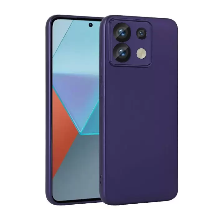 Xiaomi Redmi Note 13 Pro 5G Kılıf  Klasik Mat Renkli Yumuşak Premier Silikon Kılıf