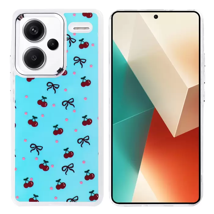 Xiaomi Redmi Note 13 Pro Plus 5g Kılıf Airbag Tasarımlı Lopard Hadra Kapak