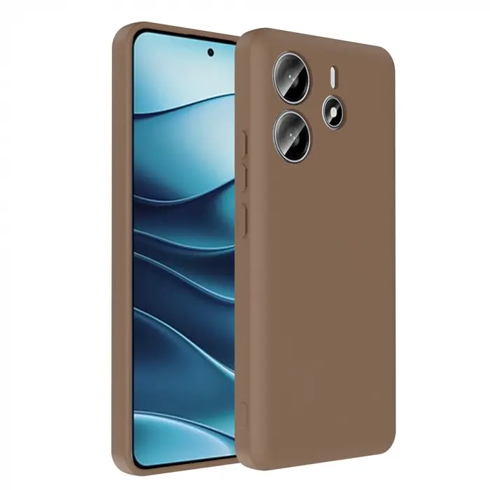 Xiaomi Redmi Note 14 4g Kılıf Kamera Korumalı Kartlık Hazneli Lopard Vitra Kapak