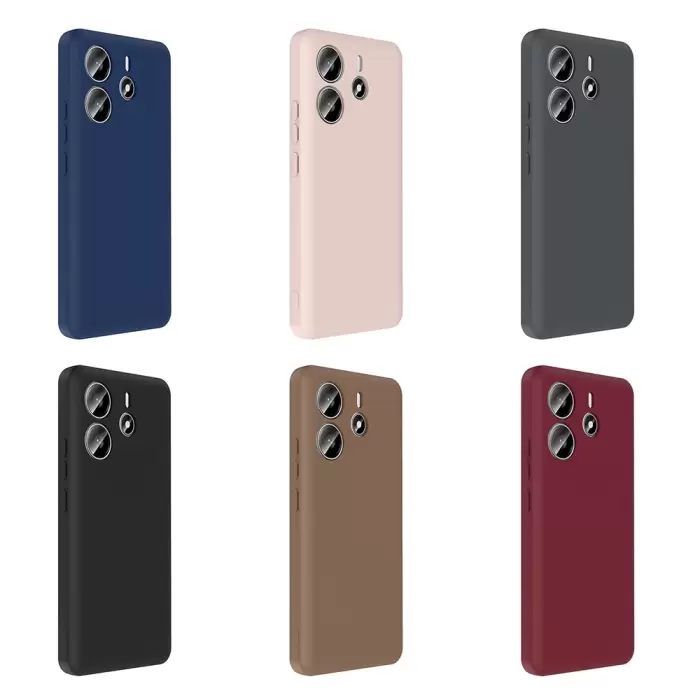 Xiaomi Redmi Note 14 4g Kılıf Kamera Korumalı Kartlık Hazneli Lopard Vitra Kapak