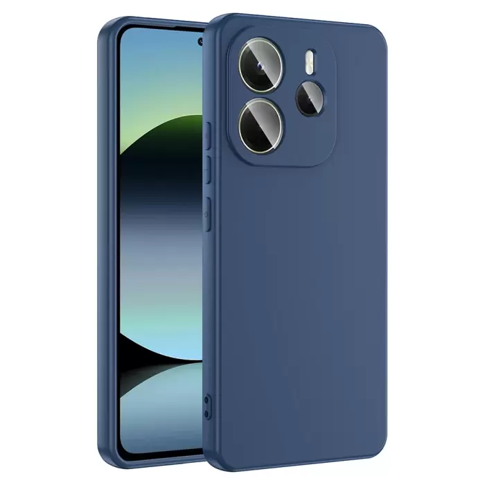 Xiaomi Redmi Note 14 4g Kılıf Lopard Içi Kadife Lansman Yumuşak Mara Silikon Kapak