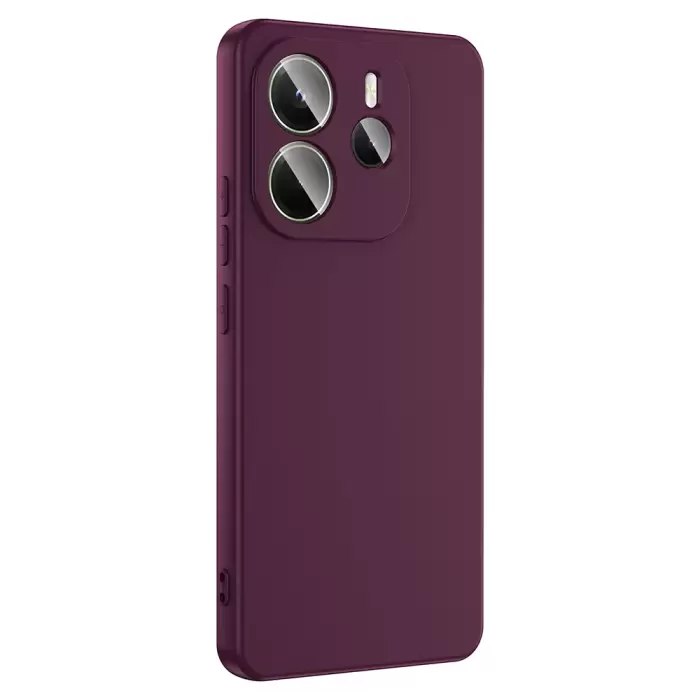 Xiaomi Redmi Note 14 4g Kılıf Lopard Içi Kadife Lansman Yumuşak Mara Silikon Kapak