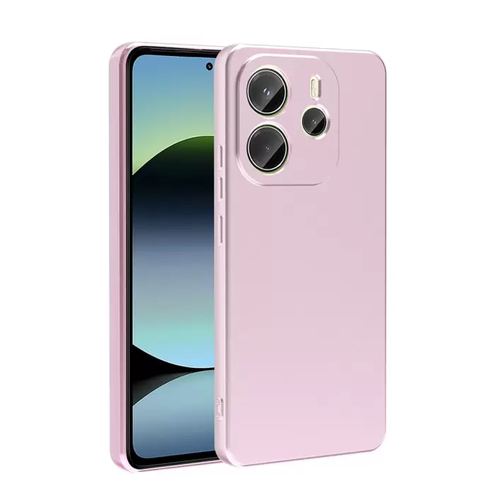 Xiaomi Redmi Note 14 4g Kılıf Lopard Klasik Mat Renkli Yumuşak Premier Silikon Kılıf