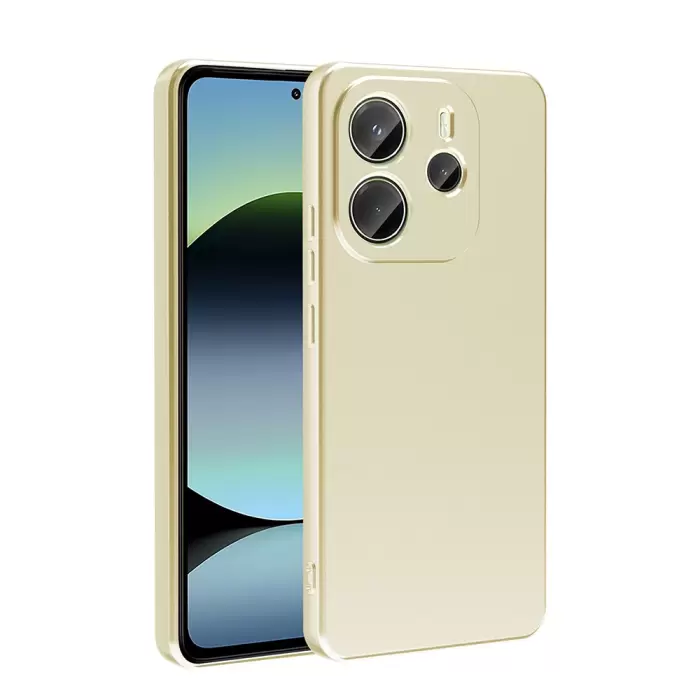 Xiaomi Redmi Note 14 4g Kılıf Lopard Klasik Mat Renkli Yumuşak Premier Silikon Kılıf