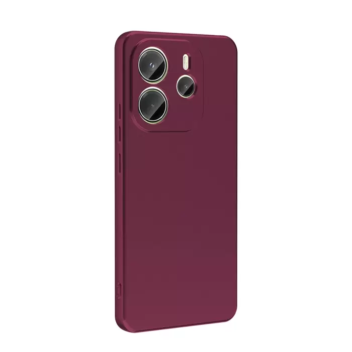 Xiaomi Redmi Note 14 4g Kılıf Lopard Klasik Mat Renkli Yumuşak Premier Silikon Kılıf