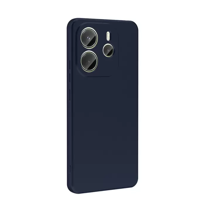 Xiaomi Redmi Note 14 4g Kılıf Lopard Klasik Mat Renkli Yumuşak Premier Silikon Kılıf