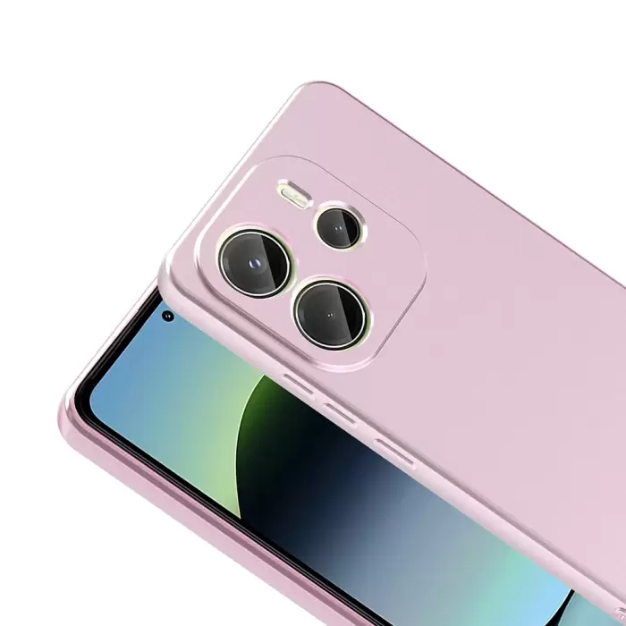 Xiaomi Redmi Note 14 4g Kılıf Lopard Klasik Mat Renkli Yumuşak Premier Silikon Kılıf