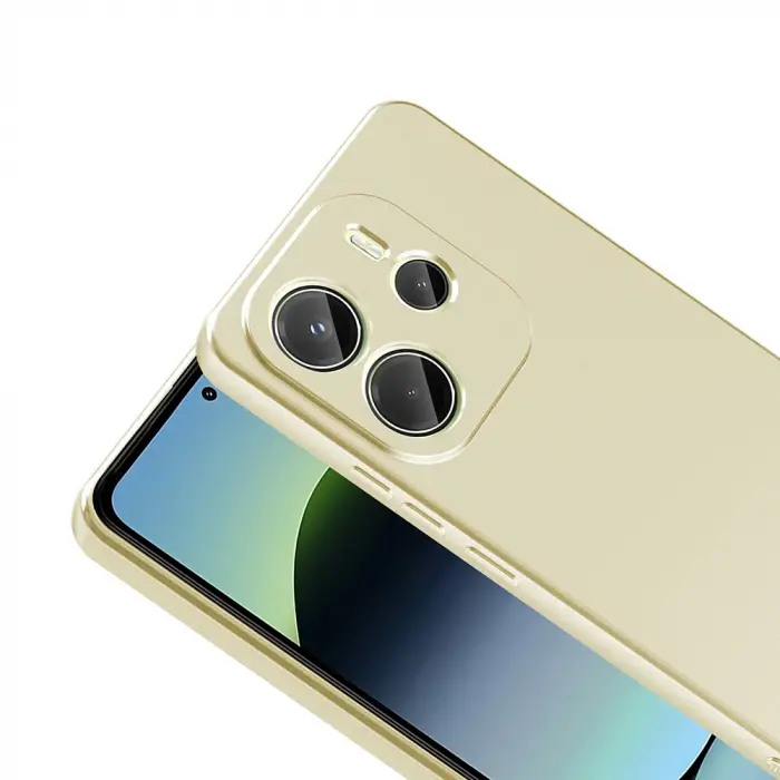 Xiaomi Redmi Note 14 4g Kılıf Lopard Klasik Mat Renkli Yumuşak Premier Silikon Kılıf