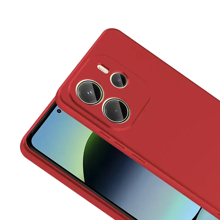 Xiaomi Redmi Note 14 4g Kılıf Lopard Klasik Mat Renkli Yumuşak Premier Silikon Kılıf