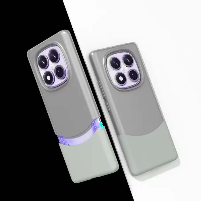 Xiaomi Redmi Note 14 Pro 4g Kılıf Mıknatıslı Lopard Duble Kapak