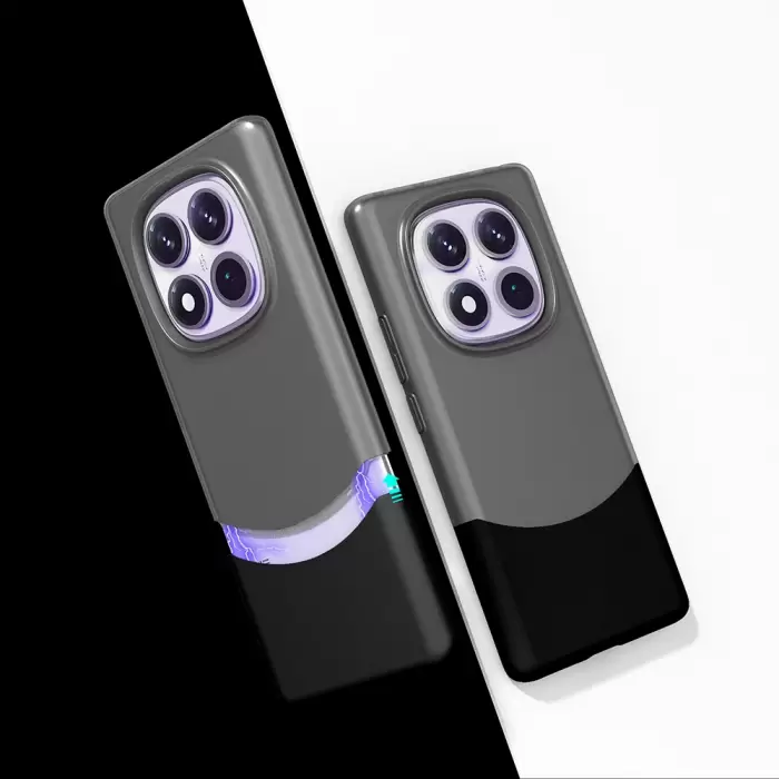 Xiaomi Redmi Note 14 Pro 4g Kılıf Mıknatıslı Lopard Duble Kapak