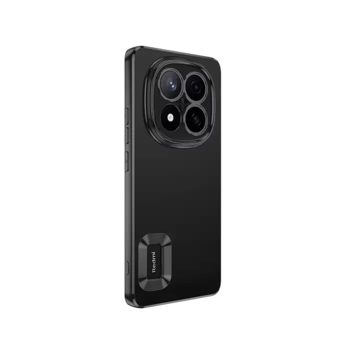 Xiaomi Redmi Note 14 Pro 5g Kamera Lens Korumalı Şeffaf Renkli Logo Gösteren Omega Kapak