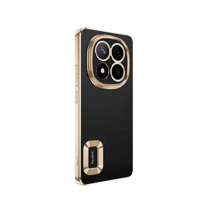 Xiaomi Redmi Note 14 Pro 5g Kamera Lens Korumalı Şeffaf Renkli Logo Gösteren Omega Kapak