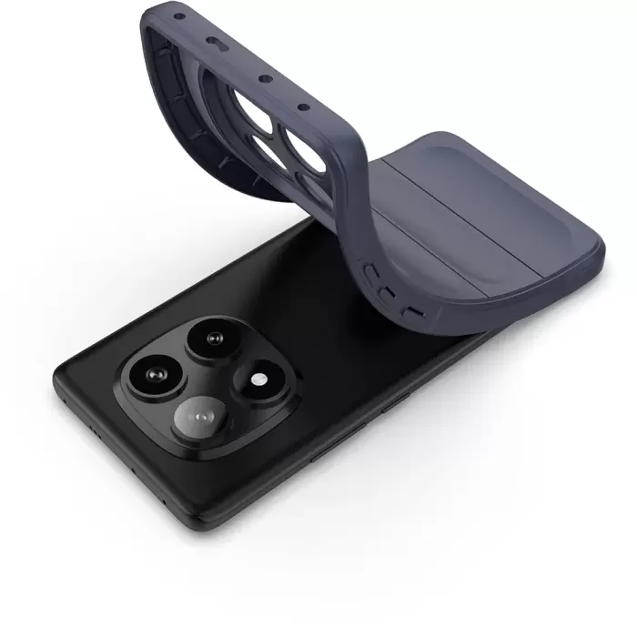 Xiaomi Redmi Note 14 Pro 5g Kılıf Esnek Tpu Oyuklu Arka Yüzey Tasarımlı Lopard Etnik Silikon Kapak