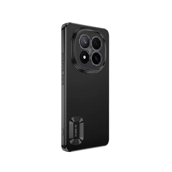 Xiaomi Redmi Note 14 Pro Plus Kamera Lens Korumalı Şeffaf Renkli Logo Gösteren Omega Kapak